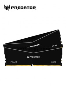 MEMORIA PREDATOR PALLAS II 32GB DDR5-6000MHZ (2X16GB), CL32, 1.35V, 1RX8, COLOR NEGRO