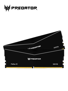 MEMORIA PREDATOR PALLAS II 32GB DDR5-6000MHZ (2X16GB), CL32, 1.35V, 1RX8, COLOR NEGRO