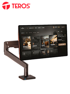 RACK PARA MONITOR DE 22 A 35 / BRAZO SOPORTE TEROS TE-7113SOPORTE DE ESCRITORI