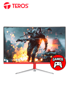 MONITOR CURVO GAMING TEROS TE- 2471G, 23.8 FHD VA, 165 HZ, 2 MS, HDMI, DPEL MON
