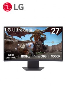 MONITOR GAMER LG 27 ULTRAGEAR CURVO (1000R) QHD VA (2560X1440) HDMIX2/DP/HP-OUT