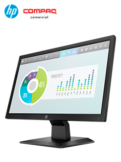 MONITOR HP P204V 19.5 HD+ (1600X900 A 60HZ) TN LED, HDMI / VGA / PANTALLA ANTIRREFLE