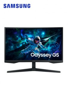 MONITOR SAMSUNG ODYSSEY G5 27 QHD (2560 X 1440),1 X HDMI 2.0, 1 X DP 1.2, 1 X AUDÃ­FO