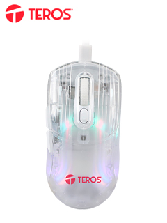 MOUSE GAMER TE-2126G DISEÑO DEL AGUJERO MEJOR RATÓN PARA JUEGOS CON CABLE