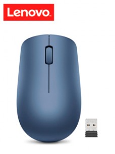 MOUSE LENOVO 530, INTERFAZ SENSOR Ã³PTICO, 1200DPI, 3 BOTONES, COLOR ABISMO AZULR