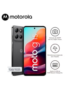 SMARTPH MOTO G15 4GB 256GB GRI