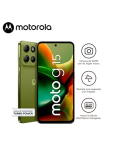 SMARTPH MOTO G15 4GB 256GB VER