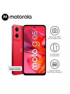 SMARTPH MOTO G05 4GB 64GB ROJO