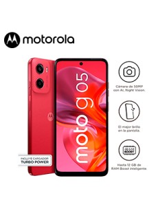 SMARTPH MOTO G05 4GB 64GB ROJO