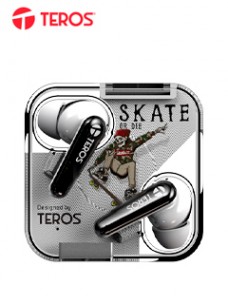 AUDÃ­FONOS TEROS TE-8072W, BLUETOOTH, TWS, BLANCOLOS AUDÃ­FONOS BLUETOOTH TEROS TE