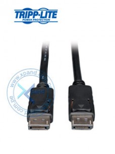 CABLE DE VIDEO TRIPP-LITE P580-010, DISPLAYPORT, UHD, 4K X 2K, 3840X2160, 3.05 MTS.