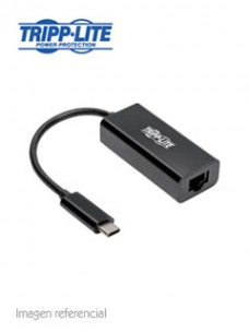 ADAPTADOR DE RED TRIPP-LITE U436-06N-GB, USB-C A GIGABIT,COMPATIBILIDAD CON THUNDERBO