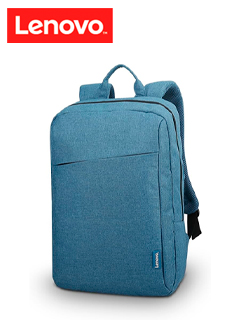 MOCHILA LENOVO CASUAL, POLIÃ©STER, SOPORTA NOTEBOOKS DE HASTA 15.6, AZULMOCHILA 