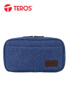 PORTACABLES TEROS TE-ACS9016, AZUL