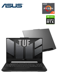 NOTEBOOK ASUS FA507NUR-LP005, 15.6 FHD IPS, RYZEN 7 7435HS 4.5GHZ, 16GB DDR5 4800