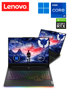 NOTEBOOK LENOVO LEGION 9, 16 3.2K MINI LED, COREI9-14900HX 2.2/5.8GHZ, 64GB DDR5-560