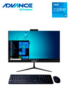 ALL-IN-ONE ADVANCE AIO AO6560, 23.8 IPS, INTEL I5-12400 2.50GHZ, 8GB DDR4, SSD 500GB