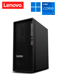 WORKSTATION LENOVO THINKSTATION P2 TOWER, CORE I7-14700 5.4 GHZ, 16GB UDIMM DDR5-4400