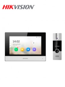 KIT DE INTERCOMUNICADOR HIBRIDO HIKVISION (DS-KIS302-P)ESTE INTERCOMUNICADOR HÃ­B