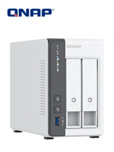 SERVIDOR NAS QNAP TS-216G, ARM CORTEX A55 4C/2GHZ, 4GB RAM (ON-BOARD), BAHIAS: 2X3.5