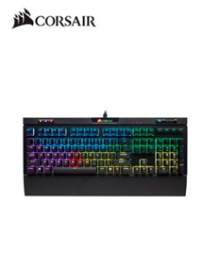 TECLADO MECÁNICO PARA JUEGO CORSAIR STRAFE RGB MK.2 CHERRY MX RED (SP), USB 2.0E