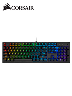 EL TECLADO MECÁNICO DE JUEGO CORSAIR K60 RGB PRO LOW PROFILE - CHERRY MX LOW PROFILE 
