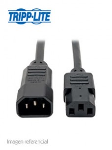 CABLE DE ALIMENTACIÃ³N TRIPP-LITE P004-003 PARA PDU, C13 A C14, 10A, 250V, 18 AWG, 91.