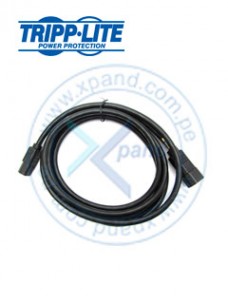 CABLE PODER DE EXTENSIÃ³N TRIPP-LITE P005-010, 250V,15A, 14AWG, C14 A C13, 3.05 MTS.
