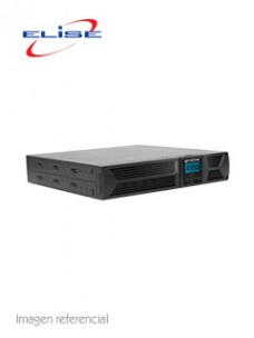 UPS ELISE PLUG & POWER URT-1K, ON-LINE, 1000VA, 900W, 220V, USB, 2U.