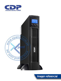 UPS ONLINE CDP UPO11-1 RTAXI, 1000VA/1000W, 220VAC, 8 SALIDAS IEC-C13 (4-PROGRAMABLES