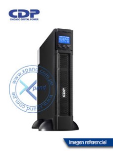 UPS ONLINE CDP UPO11-2 RTAXI, 2000VA/2000W, 220VAC, 8 SALIDAS IEC-C13 (4-PROGRAMABLES