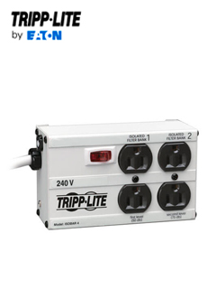 SUPRESOR DE SOBRETENSIONES ISOBARA TRIPP-LITE IB4-6/220, 4-SALIDAS (4 NEMA 5-15R)