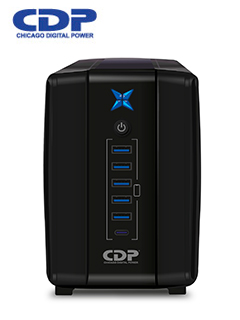 UPS CDP R-UPR508I, INTERACTIVO, 500VA, 250W, 220VCA / 50/60HZ (AJUSTE AUTOMÃ¡TICO)