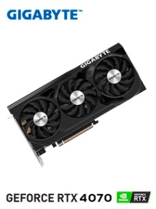 TARJETA DE VIDEO GIGABYTE GEFORCE RTX 4070 WINDFORCE OC V2 12G, 12GB GDDR6, PCI-E 4.0