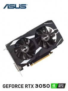 TARJETA DE VIDEO ASUS DUAL GEFORCE RTX 3050 OC EDITION 6GB GDDR6, PCI-E 4.0PUERT