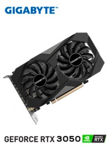 TARJETA DE VIDEO GIGABYTE GEFORCE RTX 3050 WINDFORCE OC V2 6G, 6GB GDDR6, PCIE 4.0